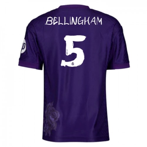 Maillot de Foot Real Madrid Bellingham 5 Quatrième 2023-24 Maillot de Foot Real Madrid Bellingham 5 Quatrième 2023-24